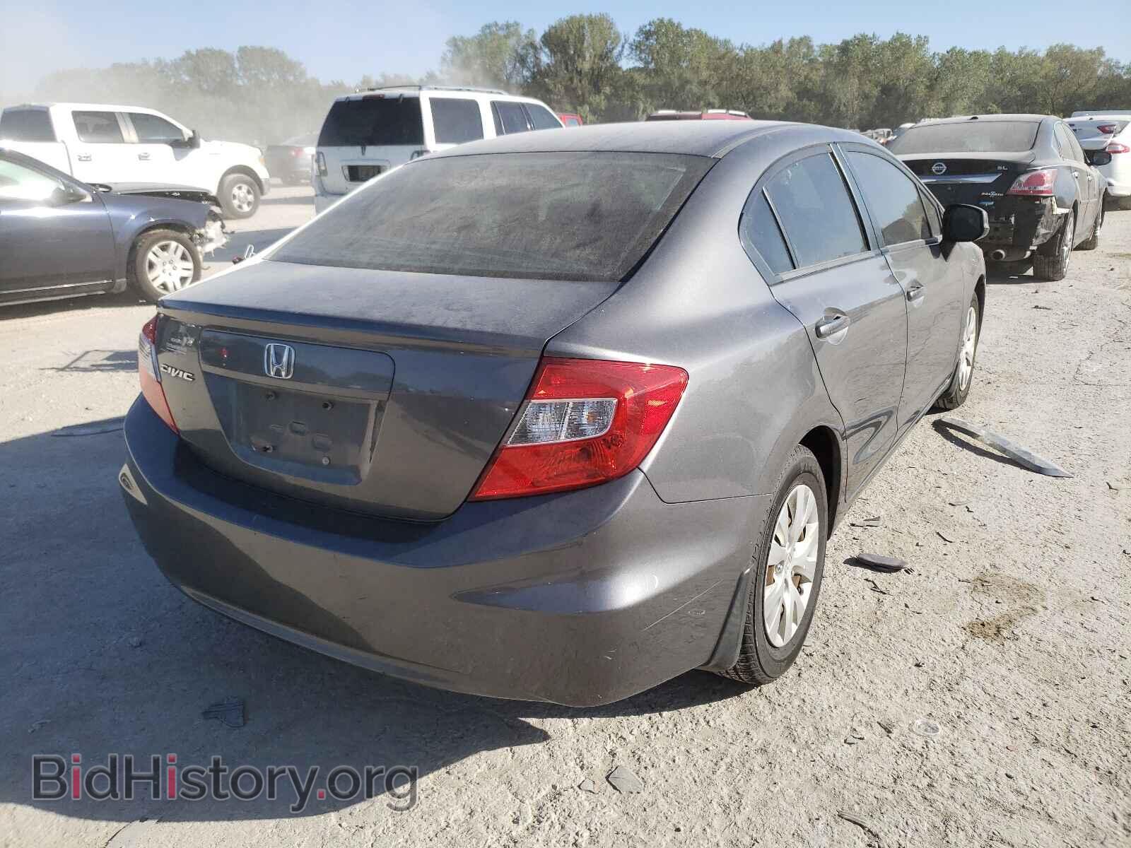 2012 HONDA CIVIC - VIN: 19XFB2F50CE021462 - Фото 4