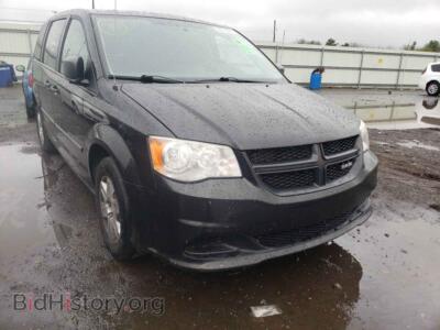 2012 Dodge RAM VAN, black — VIN 2C4RDGAG8CR268594, Copart