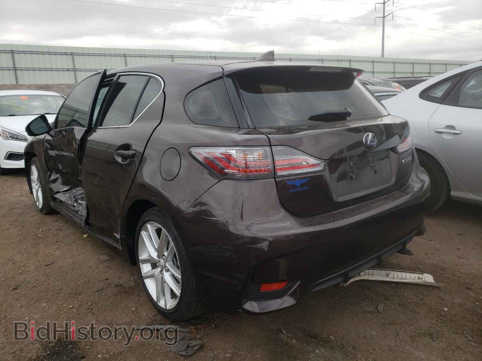 2016 LEXUS CT 200 - VIN: JTHKD5BH3G2277560 - Фото 3