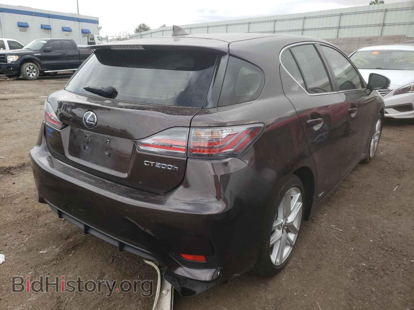 2016 LEXUS CT 200 - VIN: JTHKD5BH3G2277560 - Фото 4