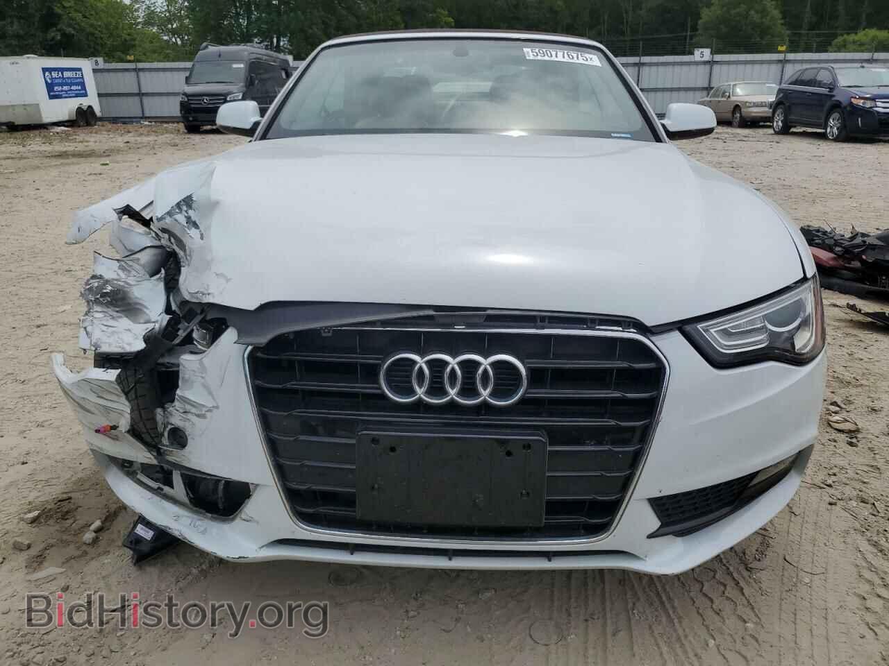 2013 AUDI A5 - VIN: WAULFAFH3DN015614 - Фото 5
