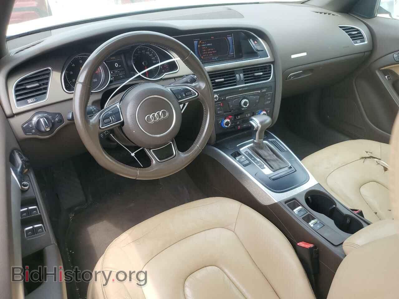 2013 AUDI A5 - VIN: WAULFAFH3DN015614 - Фото 8