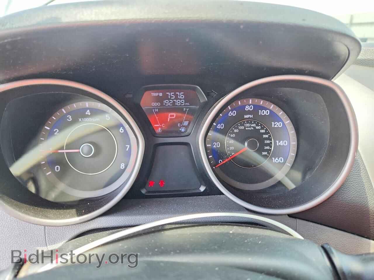 2012 HYUNDAI ELANTRA - VIN: KMHDH4AE3CU435423 - Фото 9