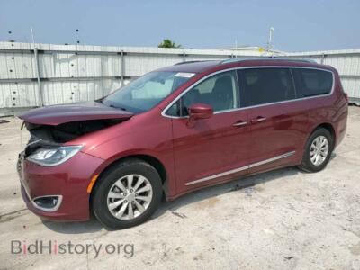 2019 Chrysler PACIFICA Touring L, red — VIN 2C4RC1BG1KR673158, Copart