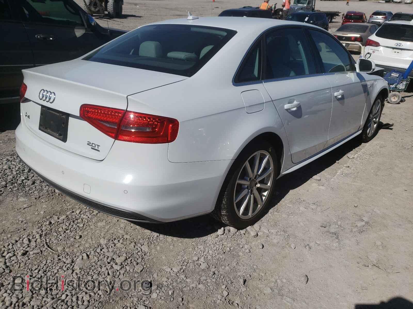 2014 AUDI A4 - VIN: WAUFFAFL2EN010388 - Photo 4