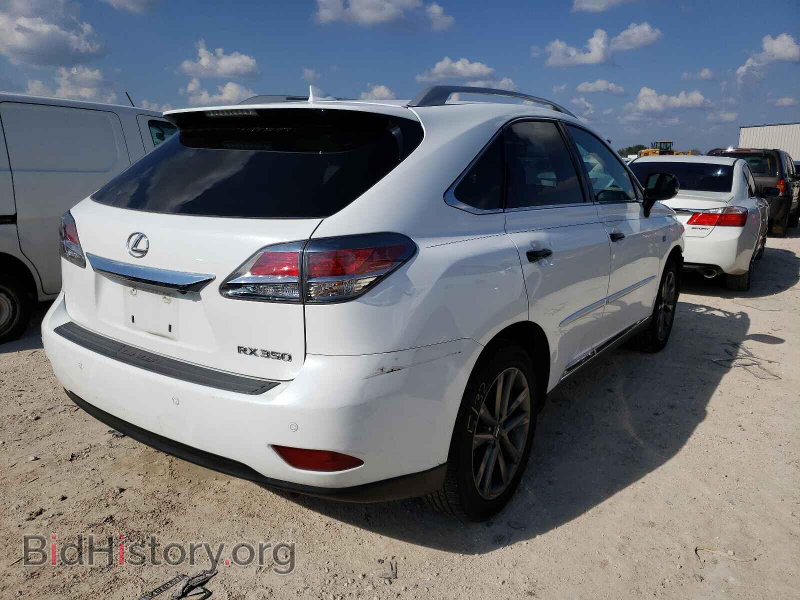 2015 LEXUS RX350 - VIN: 2T2BK1BA5FC302036 - Фото 4