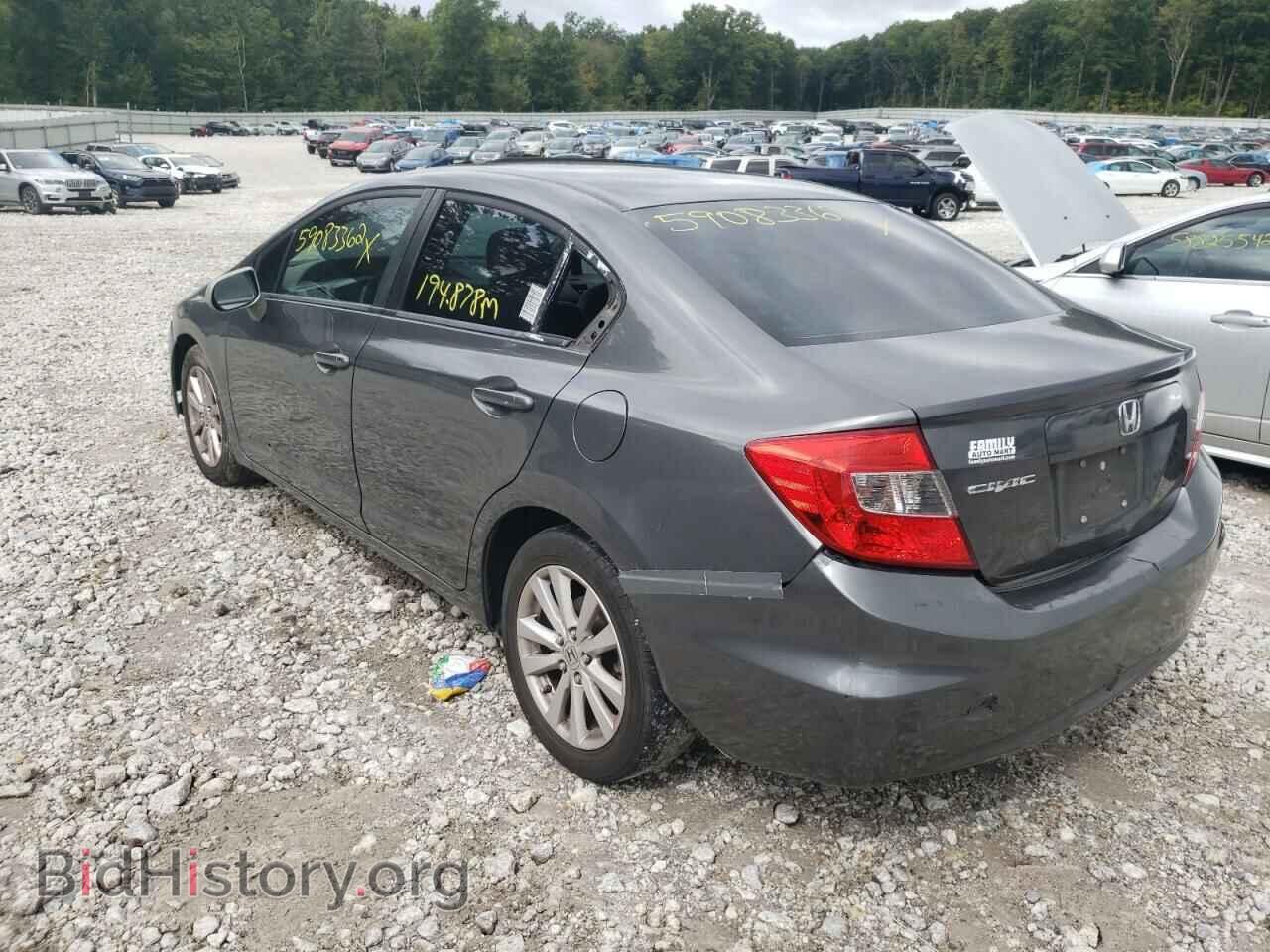 2012 HONDA CIVIC - VIN: 2HGFB2F85CH570476 - Фото 3