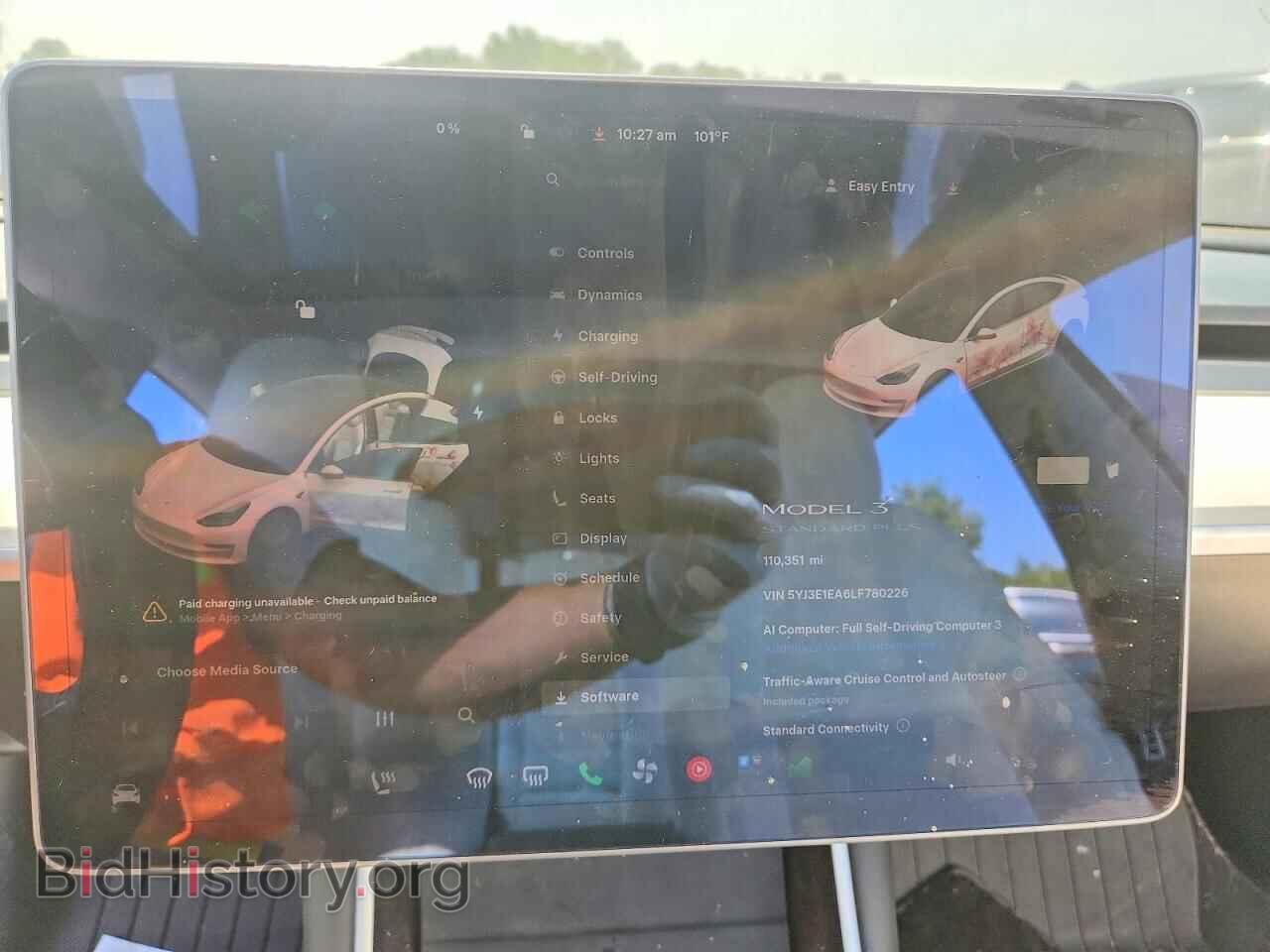 2020 TESLA MODEL 3 - VIN: 5YJ3E1EA6LF780226 - Фото 9