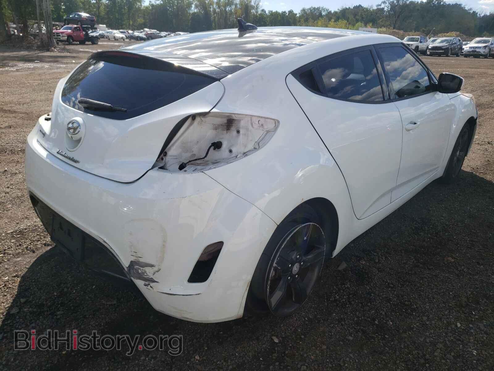 2014 HYUNDAI VELOSTER - VIN: KMHTC6AD2EU192672 - Фото 4