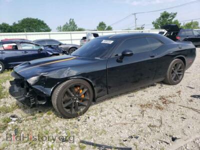 2022 Dodge CHALLENGER GT, black — VIN 2C3CDZJG3NH207393, Copart