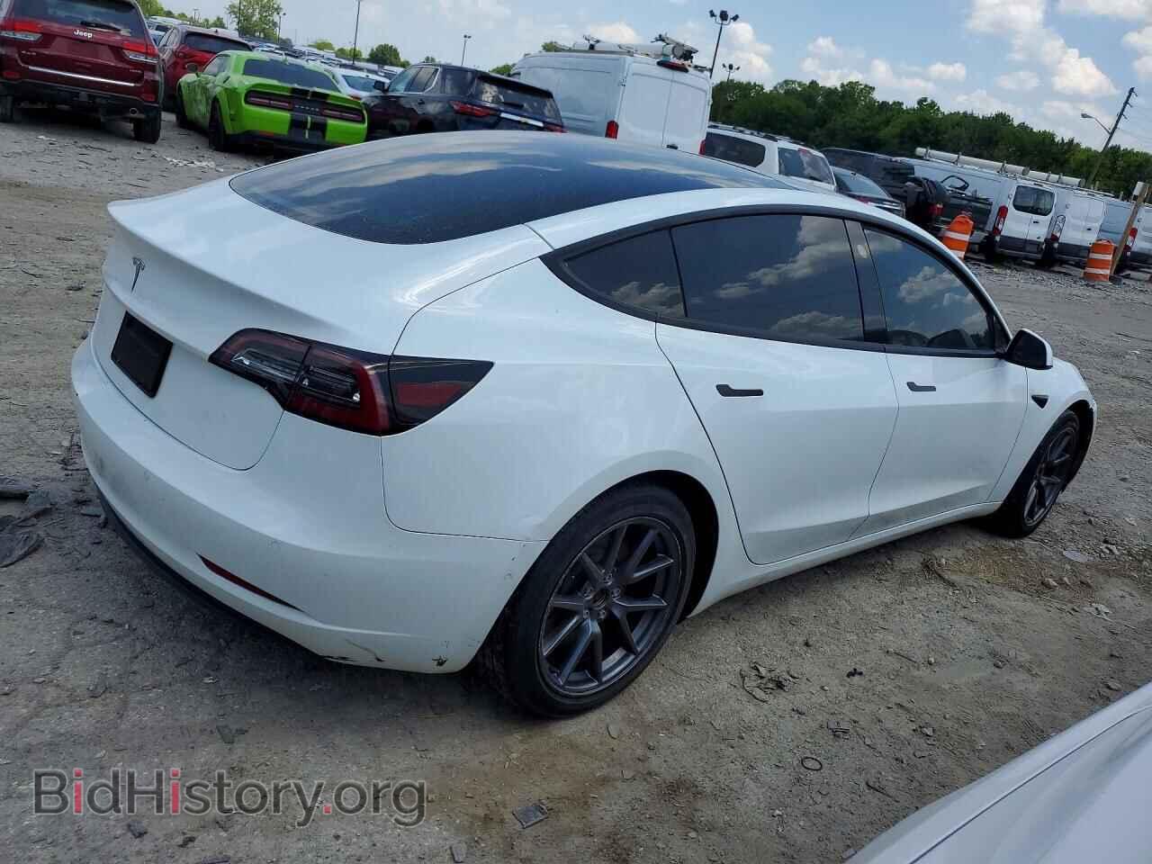 2022 TESLA MODEL 3 - VIN: 5YJ3E1EA5NF111979 - Фото 3