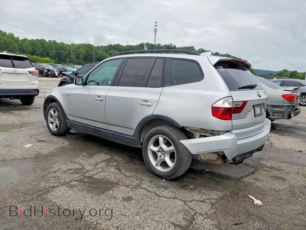 2007 BMW X3 - VIN: WBXPC93467WF04137 - Фото 2