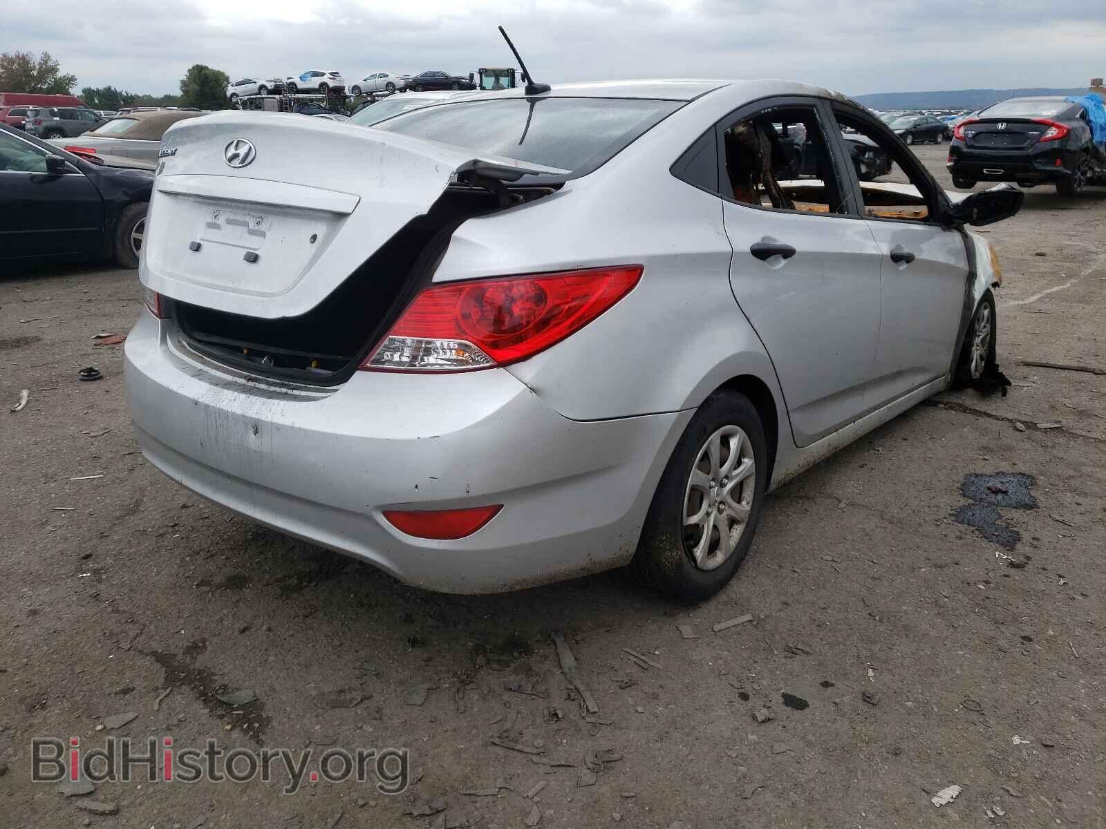 2012 HYUNDAI ACCENT - VIN: KMHCT4AE5CU091376 - Фото 4
