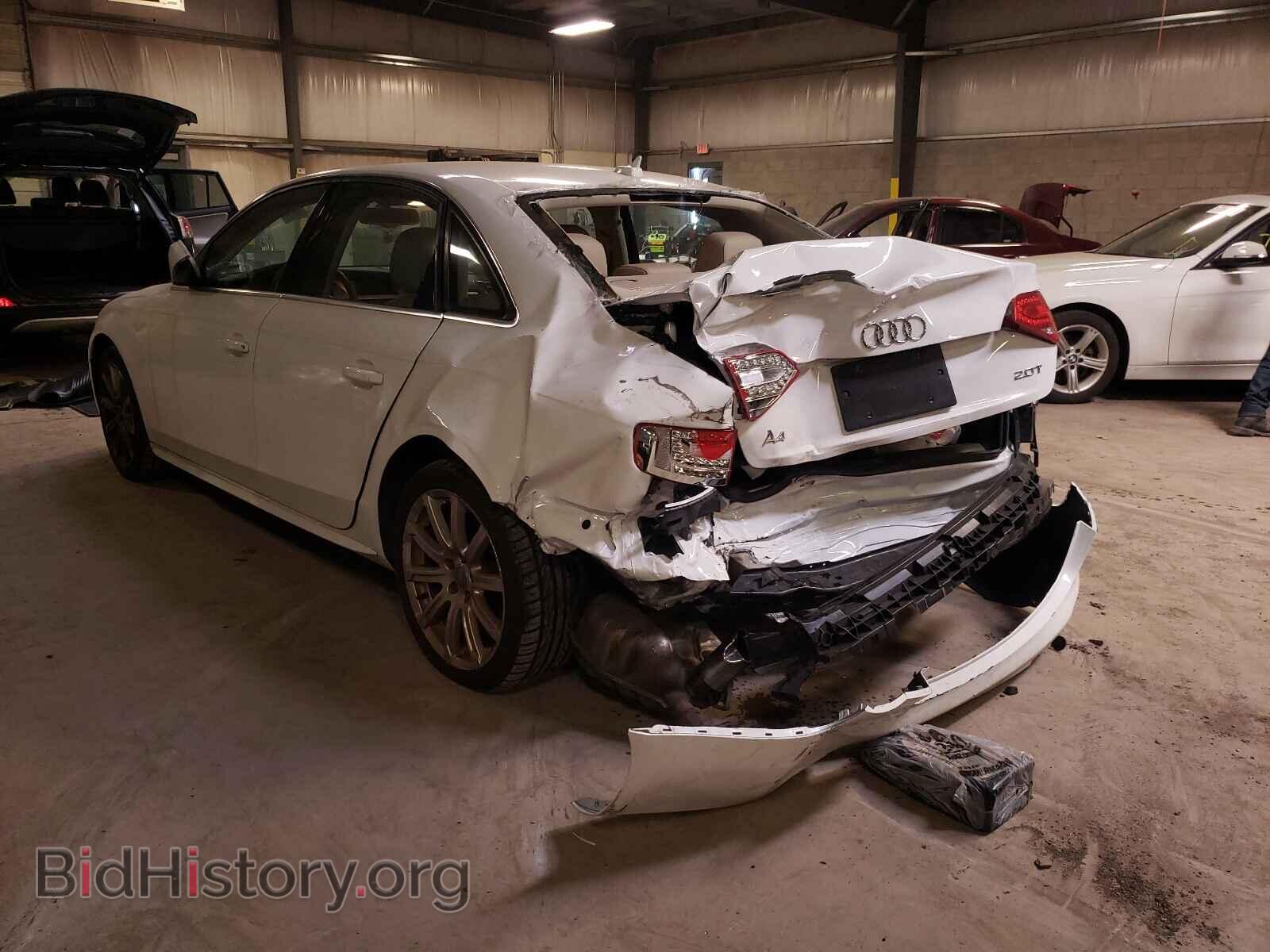 2012 AUDI A4 - VIN: WAUFFAFL6CA112877 - Photo 3