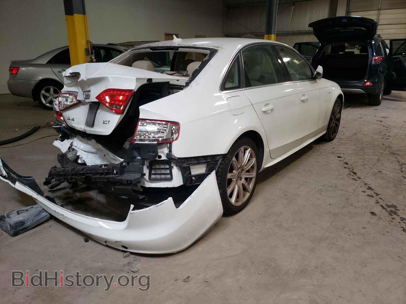 2012 AUDI A4 - VIN: WAUFFAFL6CA112877 - Photo 4