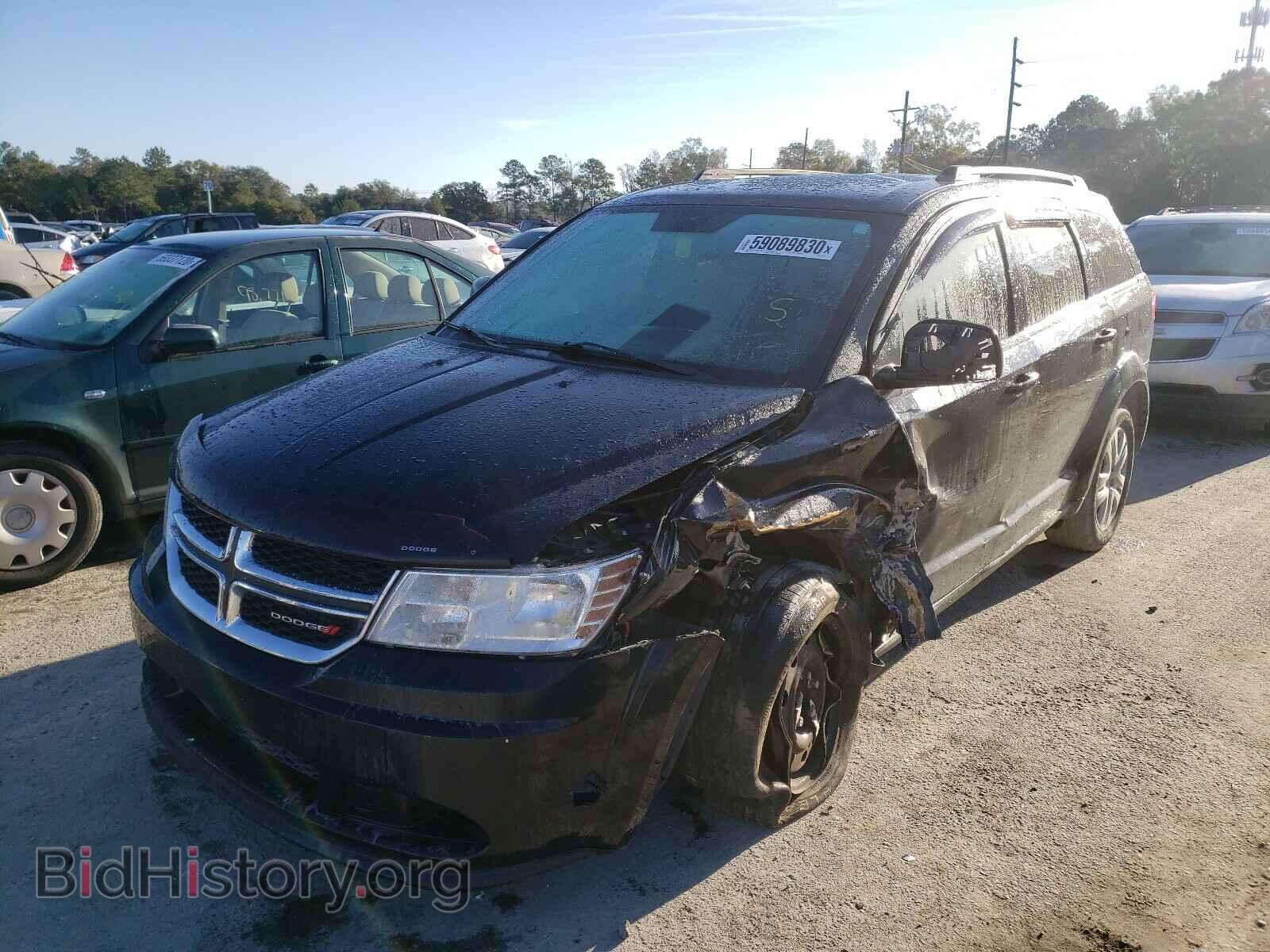 2017 DODGE JOURNEY - VIN: 3C4PDCAB8HT557371 - Фото 2