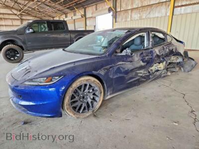 2024 Tesla MODEL 3, синий — VIN 5YJ3E1EA2RF744154, Copart