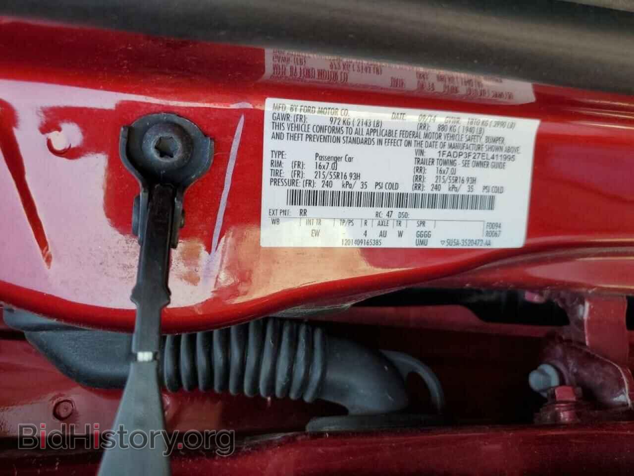 2014 FORD FOCUS - VIN: 1FADP3F27EL411995 - Photo 12
