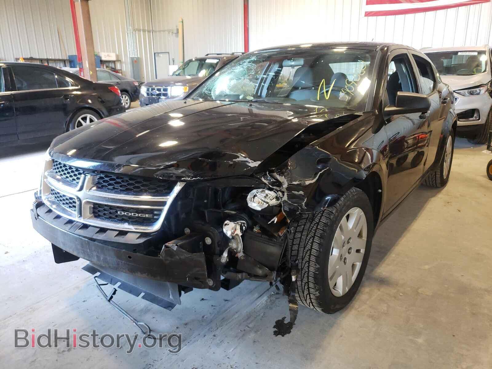 2012 DODGE AVENGER - VIN: 1C3CDZAB2CN111649 - Фото 2