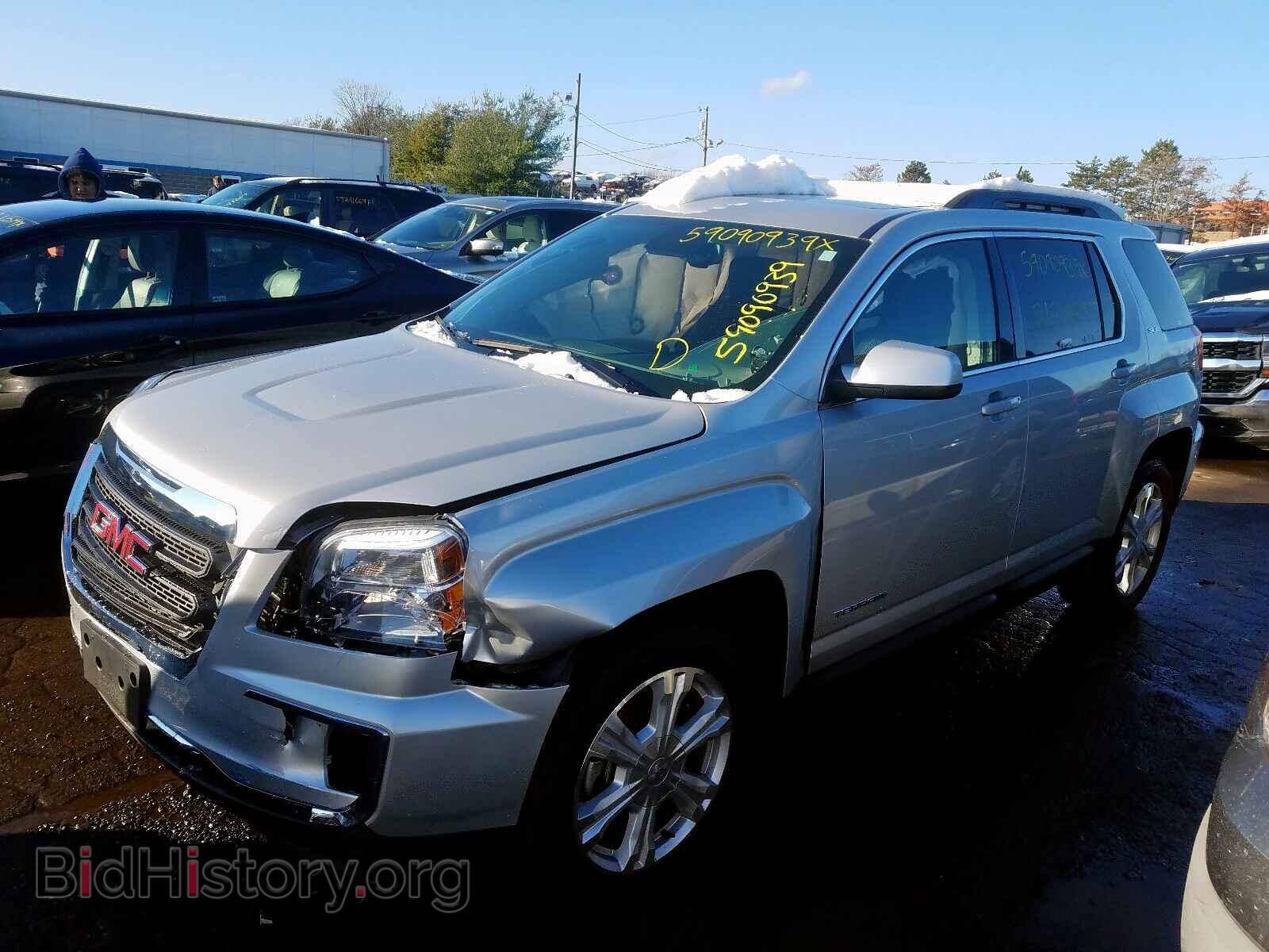 2017 GMC TERRAIN SL - VIN: 2GKFLTEK9H6182639 - Фото 2
