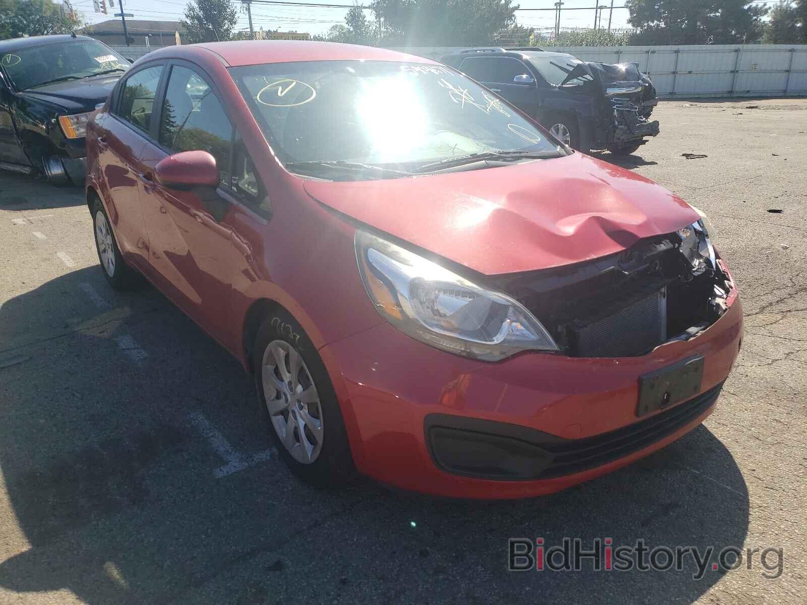 Photo KNADM4A33E6357776 - KIA RIO 2014