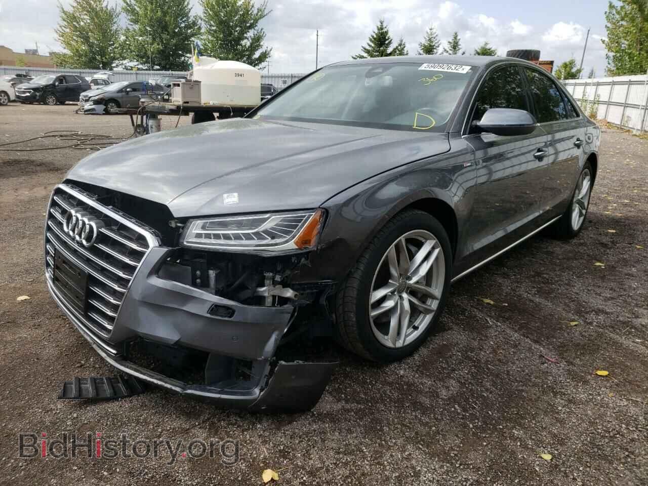 2015 AUDI A8 - VIN: WAUJGAFD1FN007984 - Фото 2