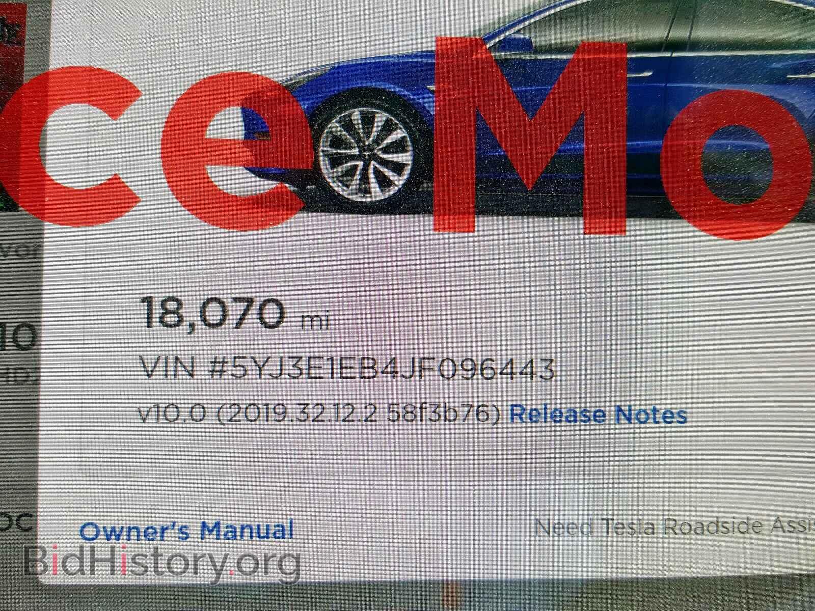2018 TESLA MODEL 3 - VIN: 5YJ3E1EB4JF096443 - Photo 8