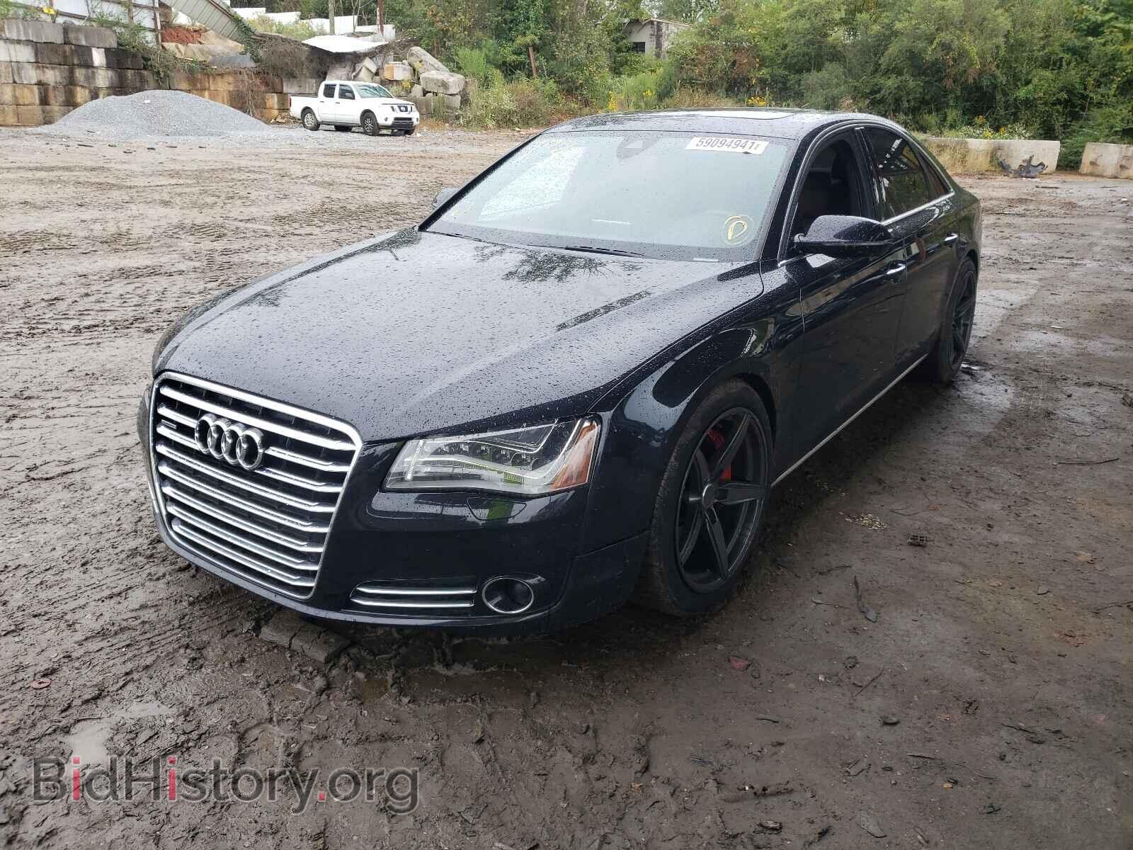 2011 AUDI A8 - VIN: WAUAVAFD2BN001109 - Фото 2