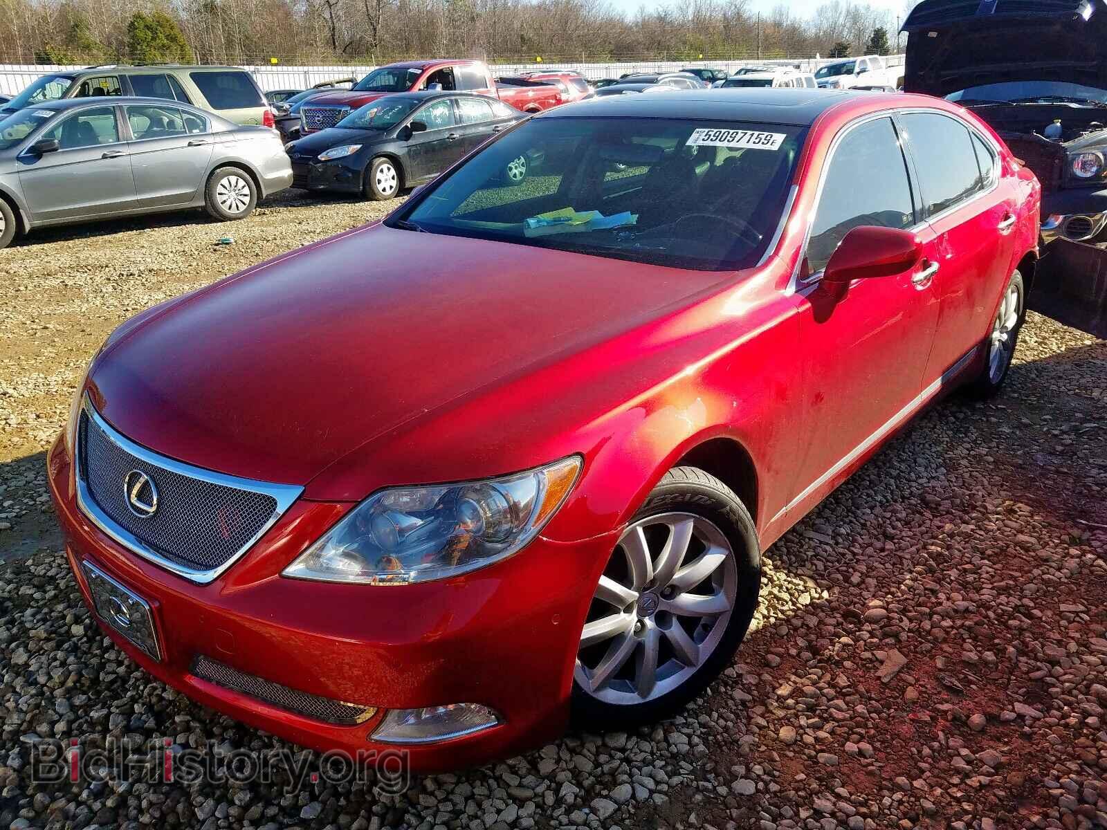 2007 LEXUS LS460 - VIN: JTHGL46F175013876 - Фото 2