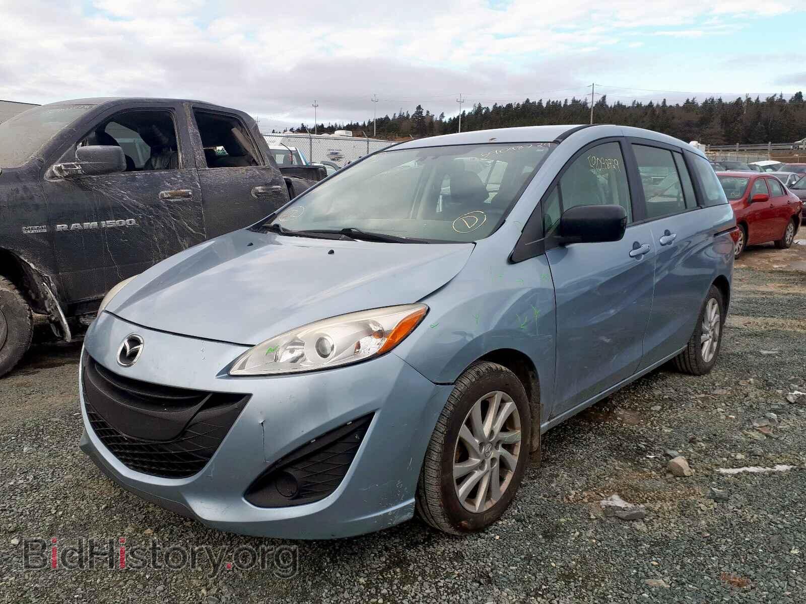 2012 MAZDA 5 - VIN: JM1CW2CL9C0101149 - Фото 2