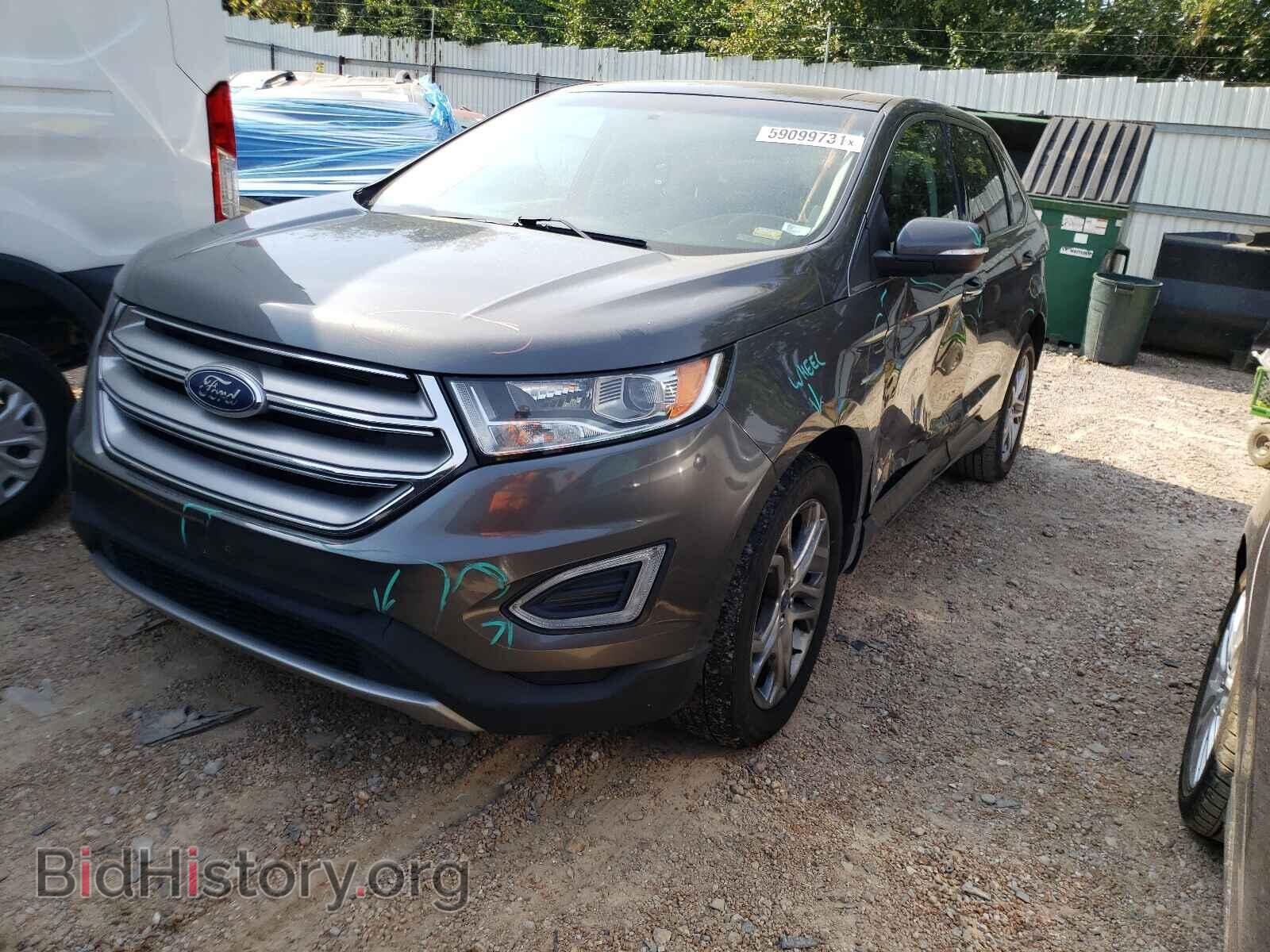 2015 FORD EDGE - VIN: 2FMTK3K92FBB04545 - Photo 2