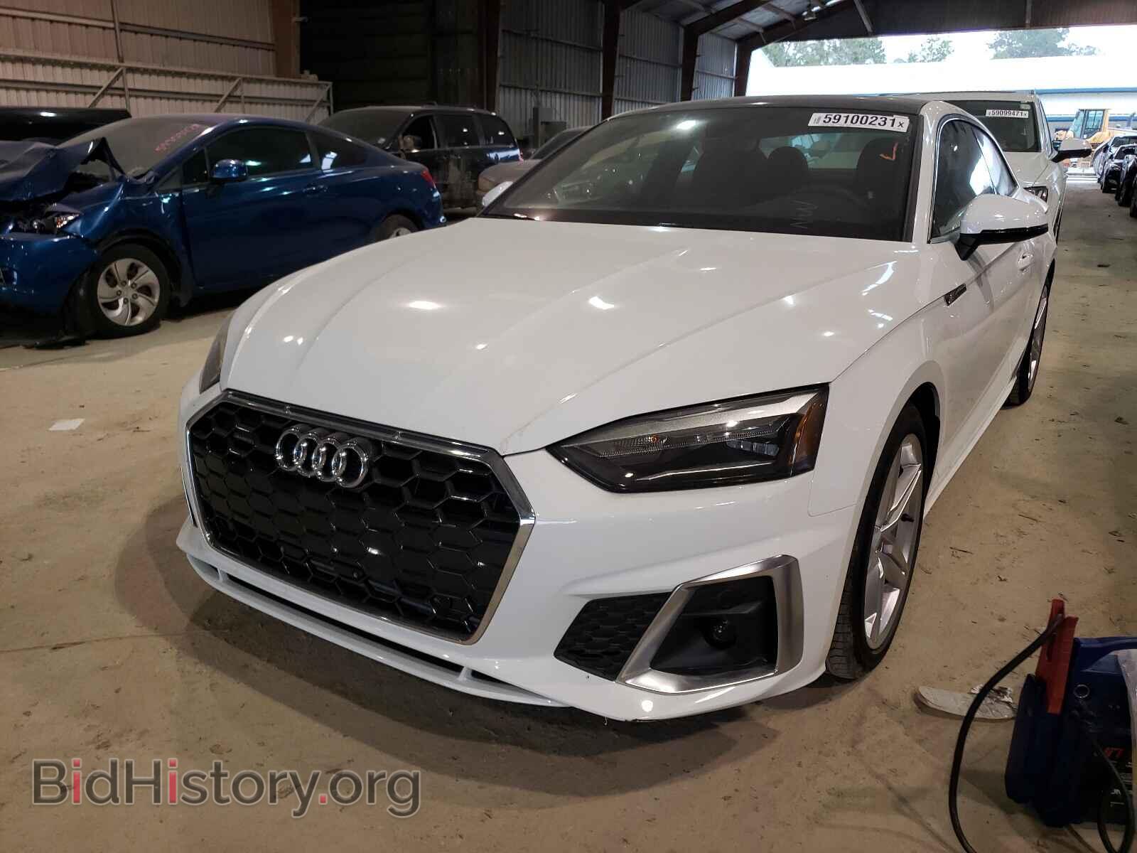 2021 AUDI A5 - VIN: WAUSAAF59MA038564 - Фото 2