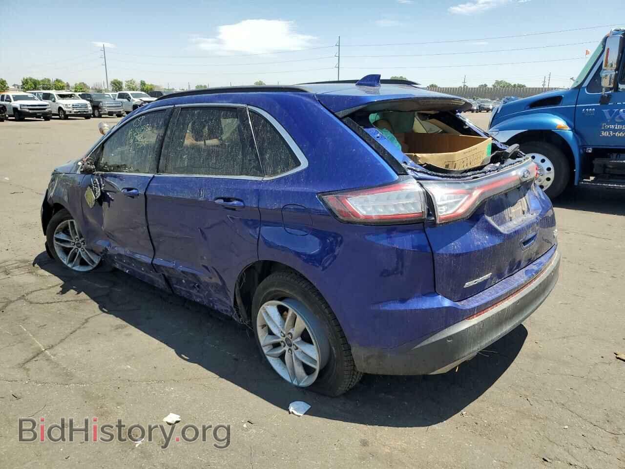 2015 FORD EDGE - VIN: 2FMTK4J90FBB96536 - Фото 2