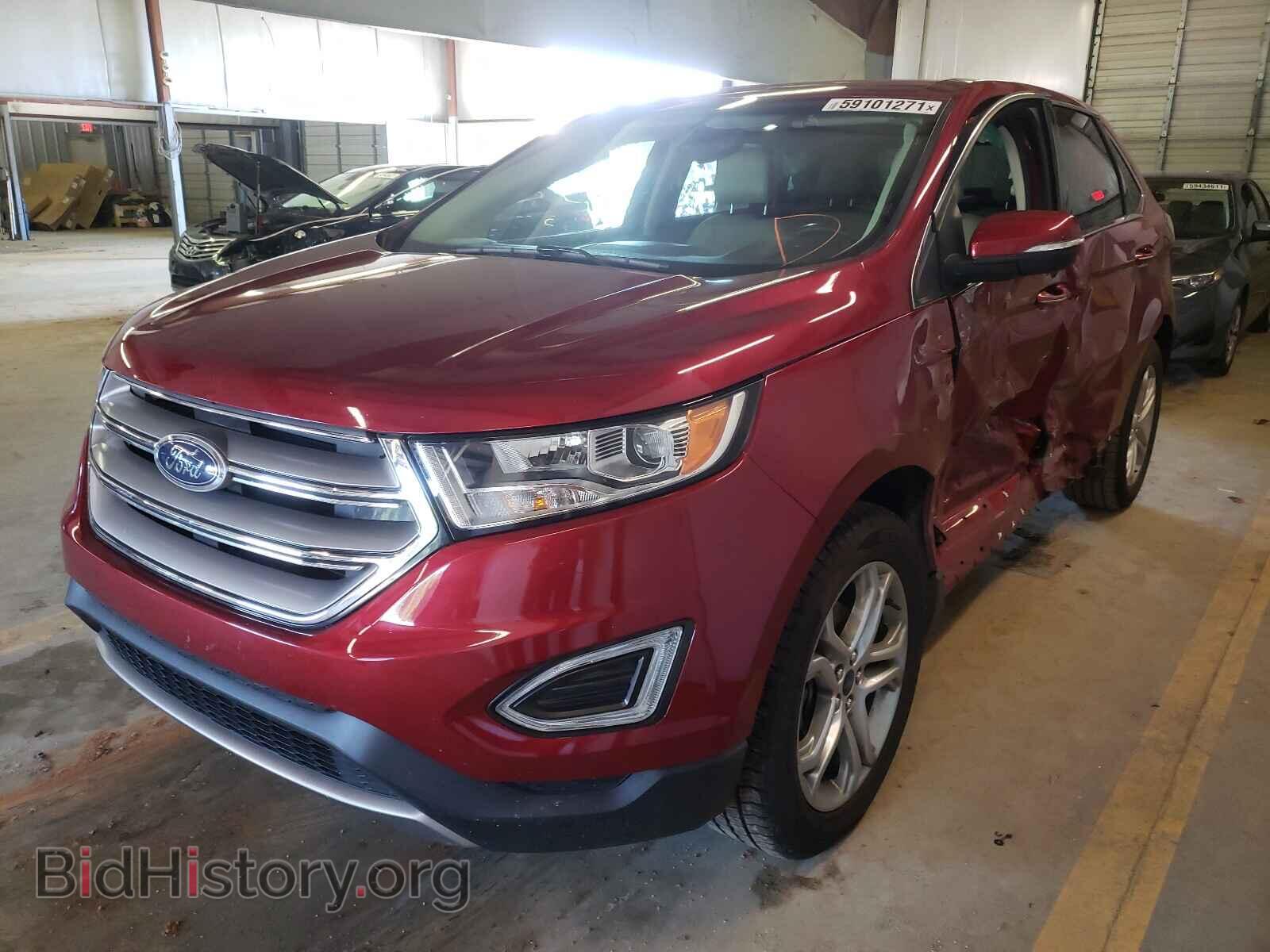 2017 FORD EDGE - VIN: 2FMPK3K90HBB06167 - Фото 2
