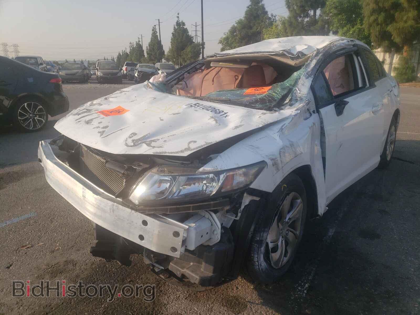 2014 HONDA CIVIC - VIN: 19XFB2F55EE213480 - Photo 2