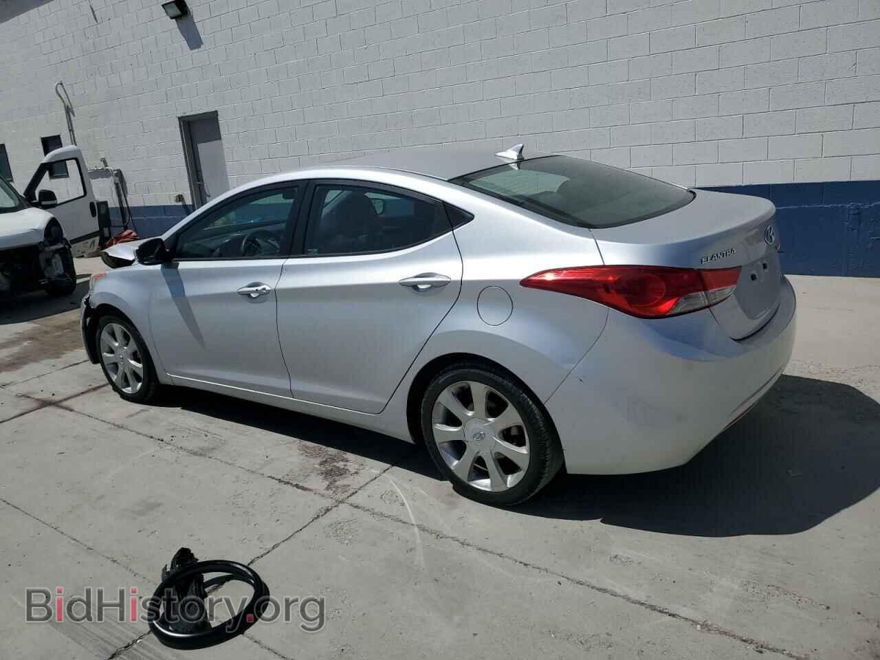 2012 HYUNDAI ELANTRA - VIN: KMHDH4AE2CU254586 - Фото 2