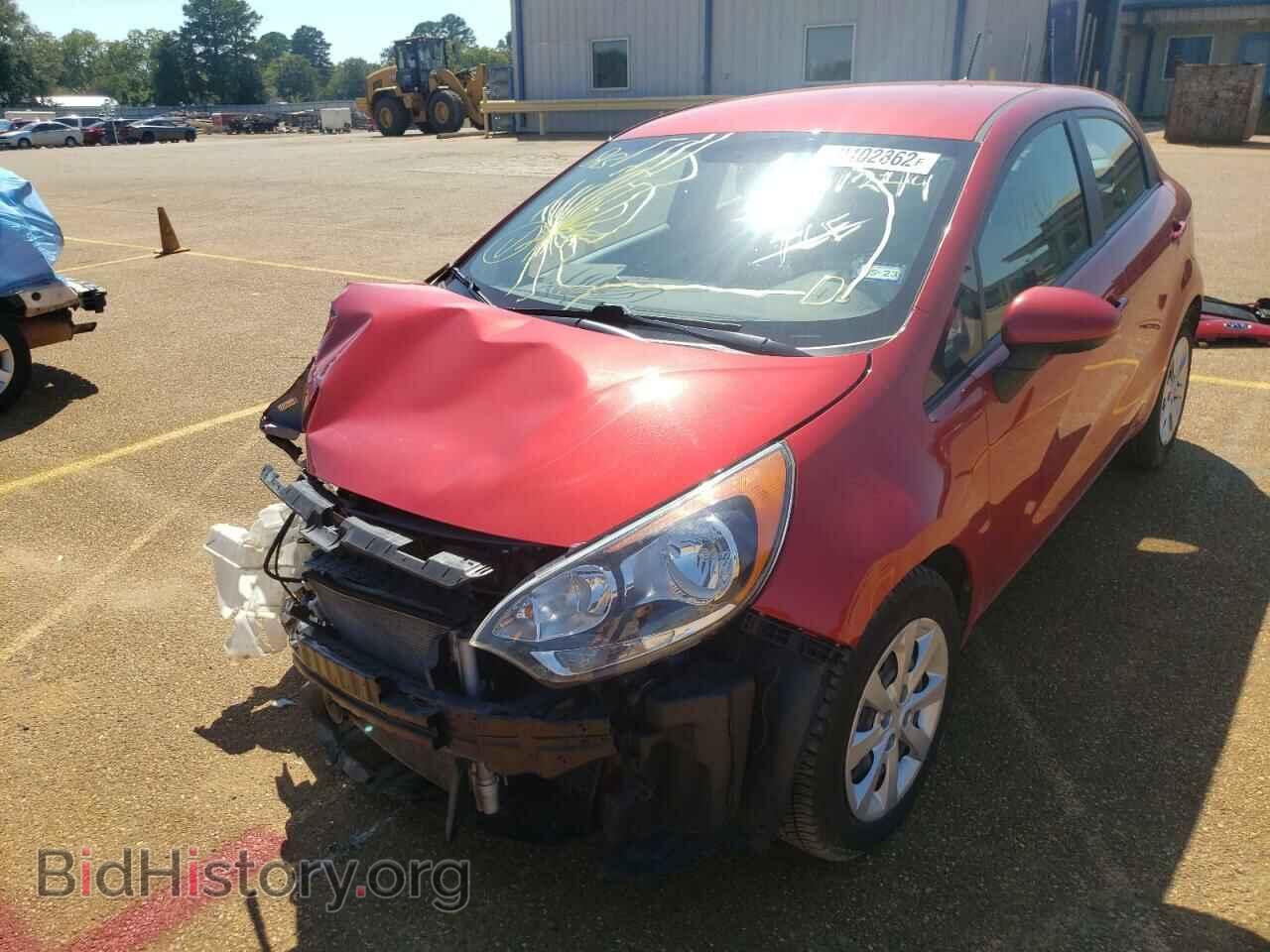 2013 KIA RIO - VIN: KNADM5A30D6101244 - Фото 2