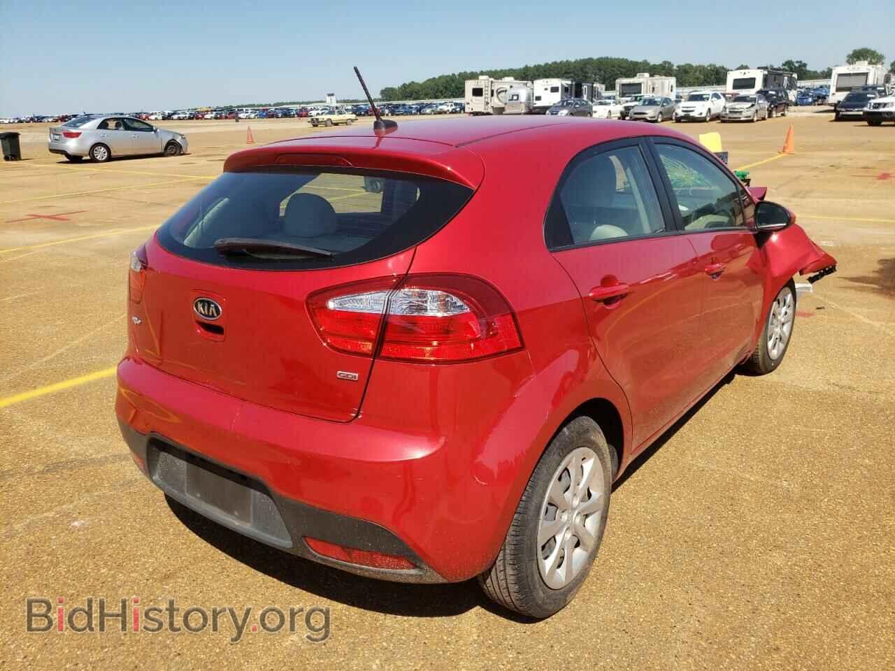 2013 KIA RIO - VIN: KNADM5A30D6101244 - Фото 4