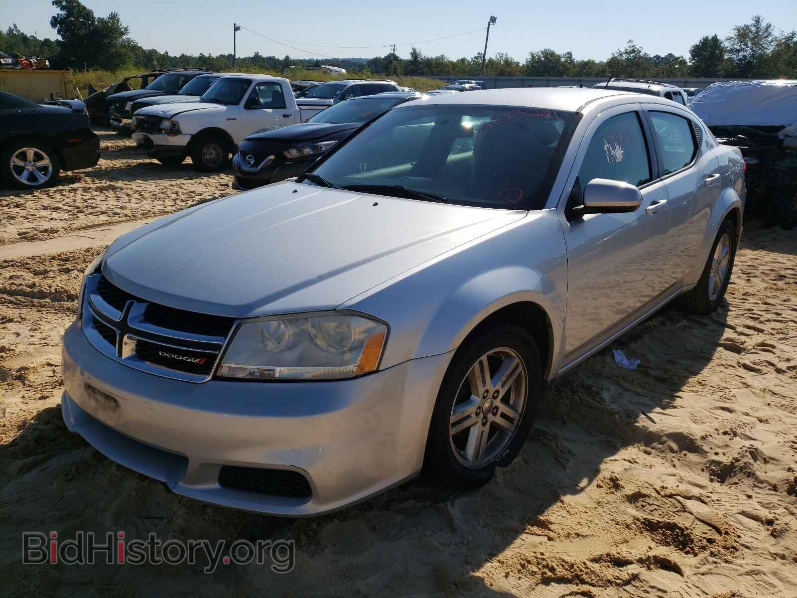 2012 DODGE AVENGER - VIN: 1C3CDZCB2CN251522 - Фото 2