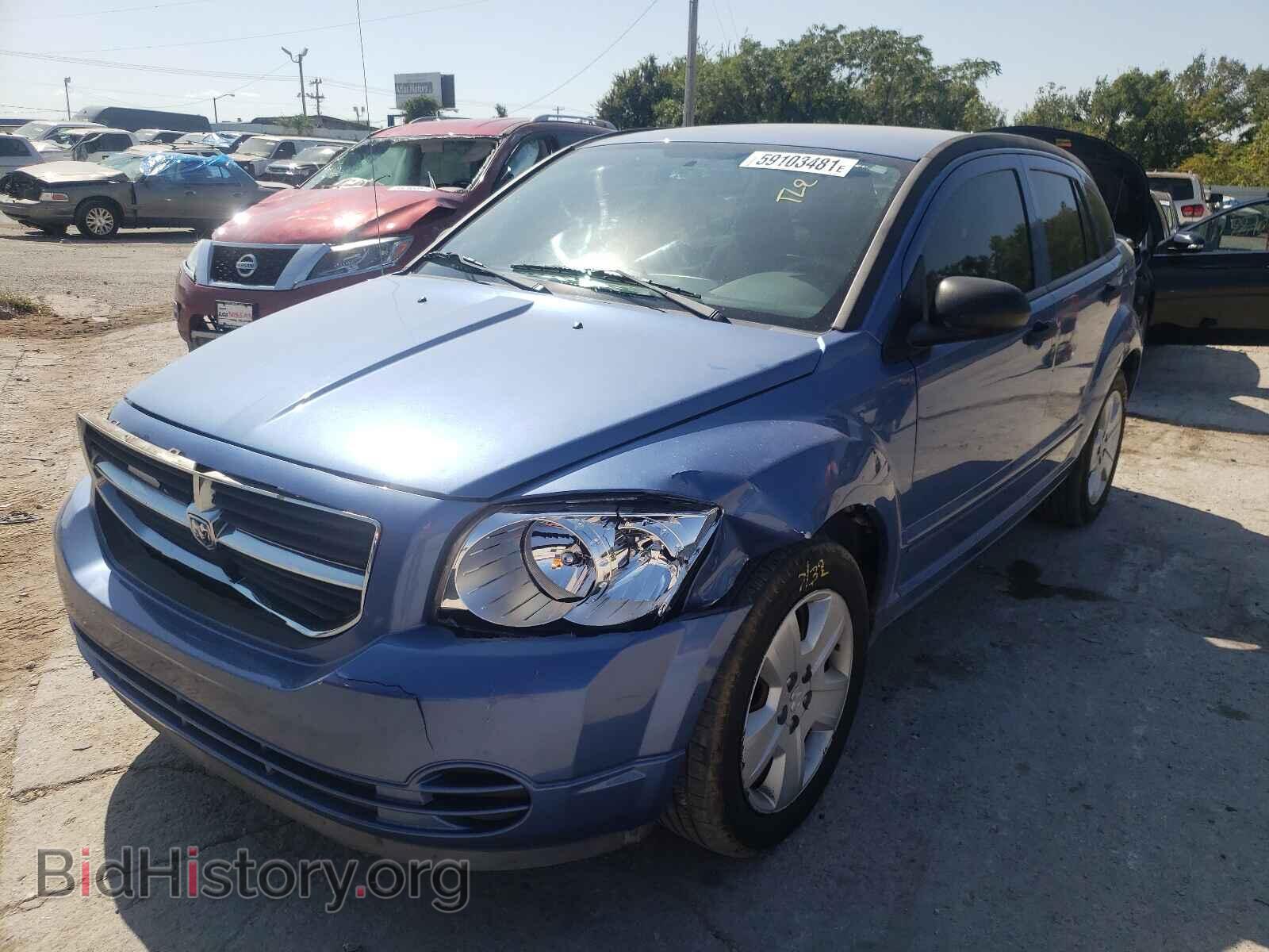 2007 DODGE CALIBER - VIN: 1B3HB48BX7D219062 - Фото 2
