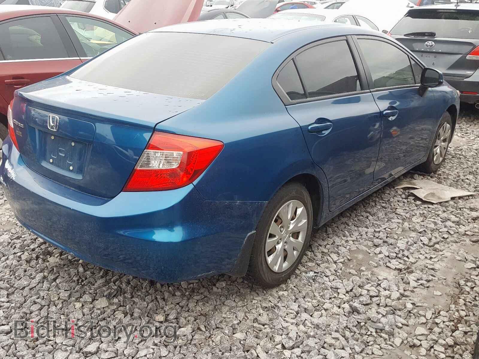 2012 HONDA CIVIC - VIN: 2HGFB2F47CH012738 - Фото 4
