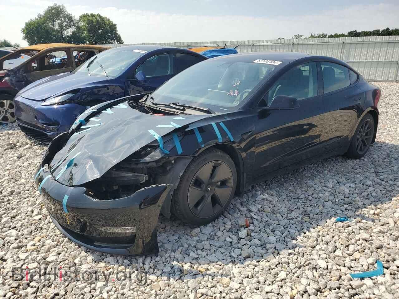 Photo 5YJ3E1EAXMF016820 - TESLA MODEL 3 2021