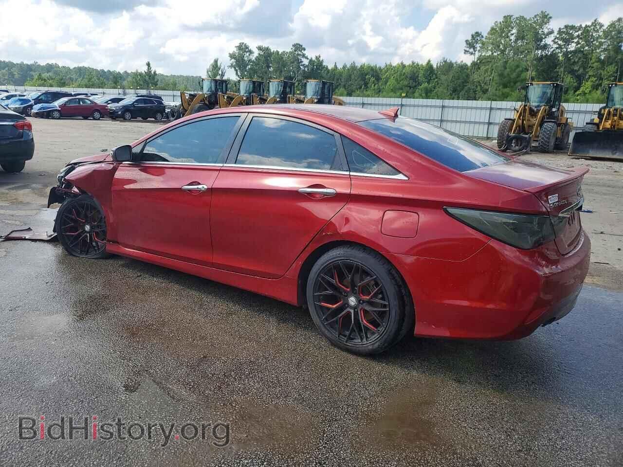 2014 HYUNDAI SONATA - VIN: 5NPEC4AB7EH824155 - Фото 2