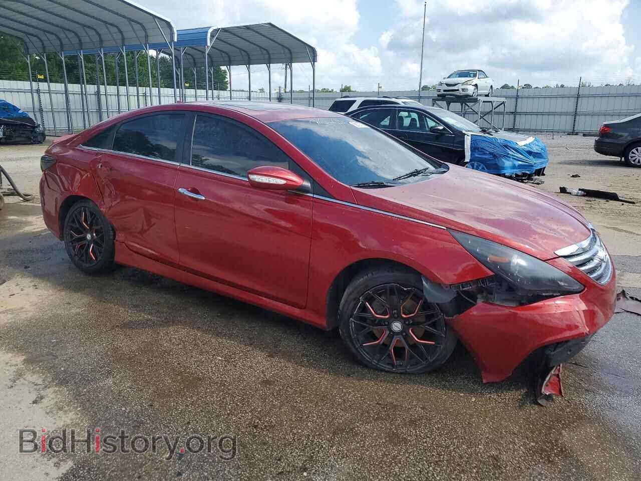 2014 HYUNDAI SONATA - VIN: 5NPEC4AB7EH824155 - Фото 4