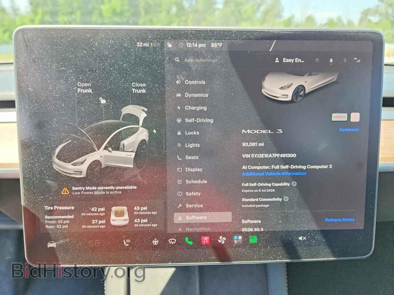 2023 TESLA MODEL 3 - VIN: 5YJ3E1EA7PF491300 - Photo 9