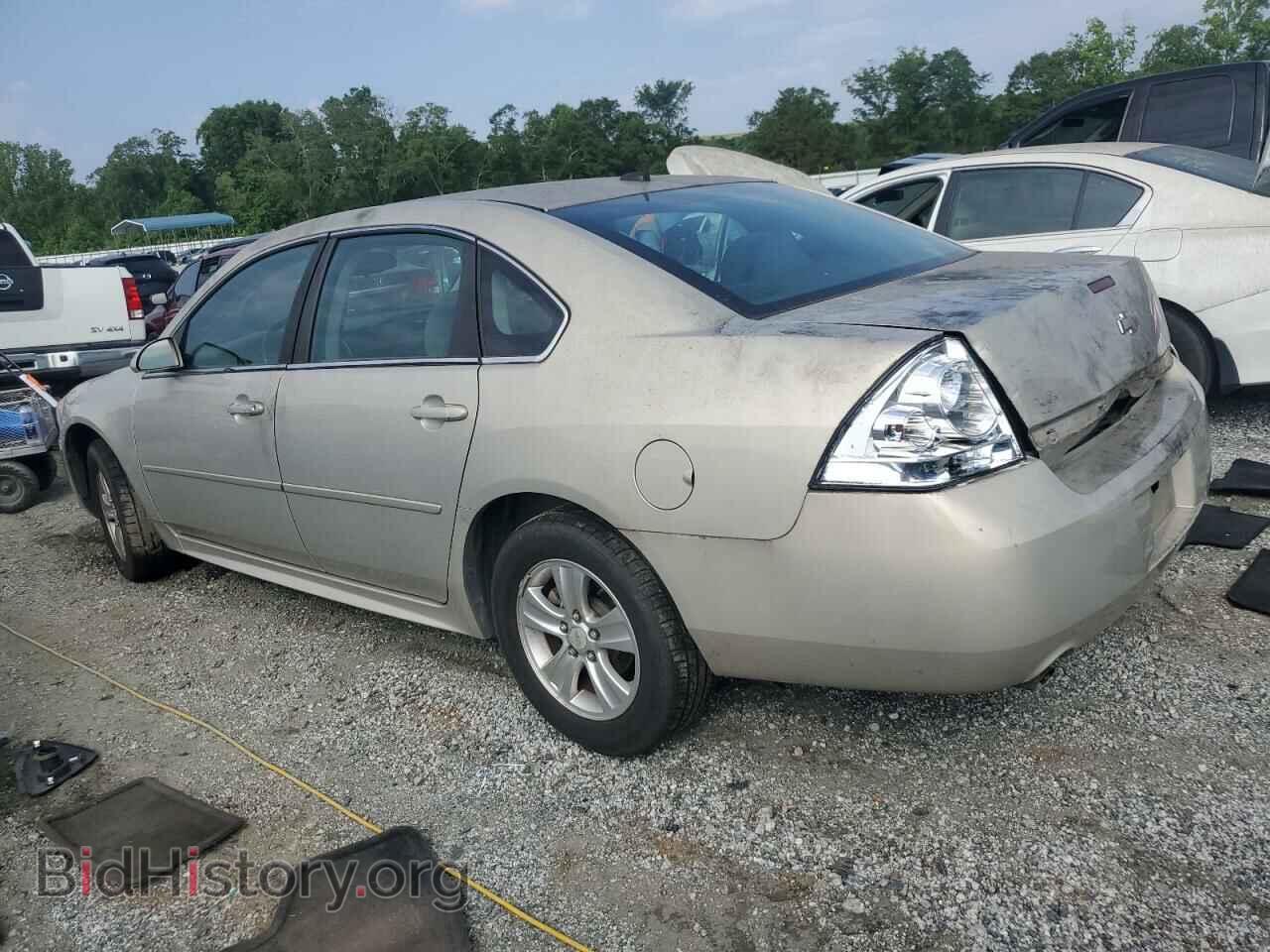 2012 CHEVROLET IMPALA - VIN: 2G1WF5E31C1221875 - Фото 2