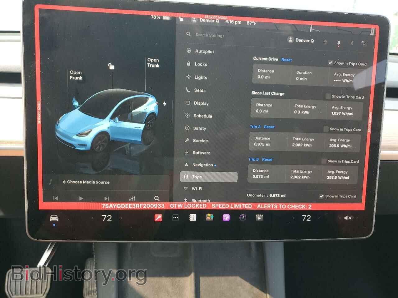 2024 TESLA MODEL Y - VIN: 7SAYGDEE3RF200933 - Photo 9