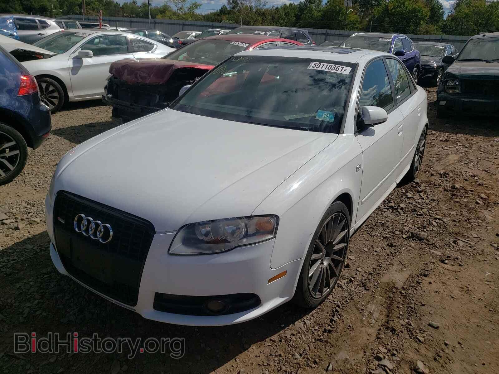 2008 AUDI A4 - VIN: WAUEF78E68A161291 - Фото 2