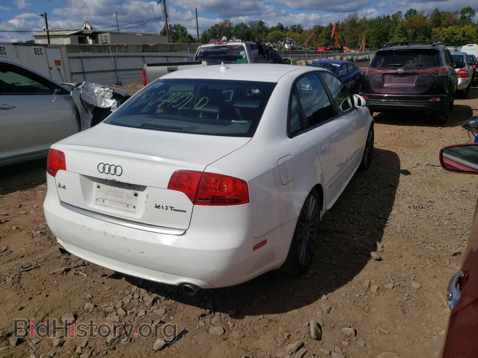 2008 AUDI A4 - VIN: WAUEF78E68A161291 - Фото 4