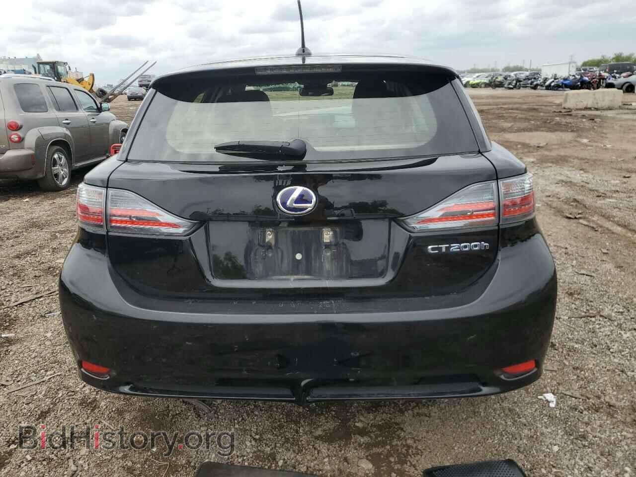 2012 LEXUS CT 200 - VIN: JTHKD5BH7C2117143 - Фото 6
